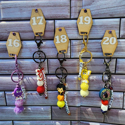 Adorable Beaded Keychains