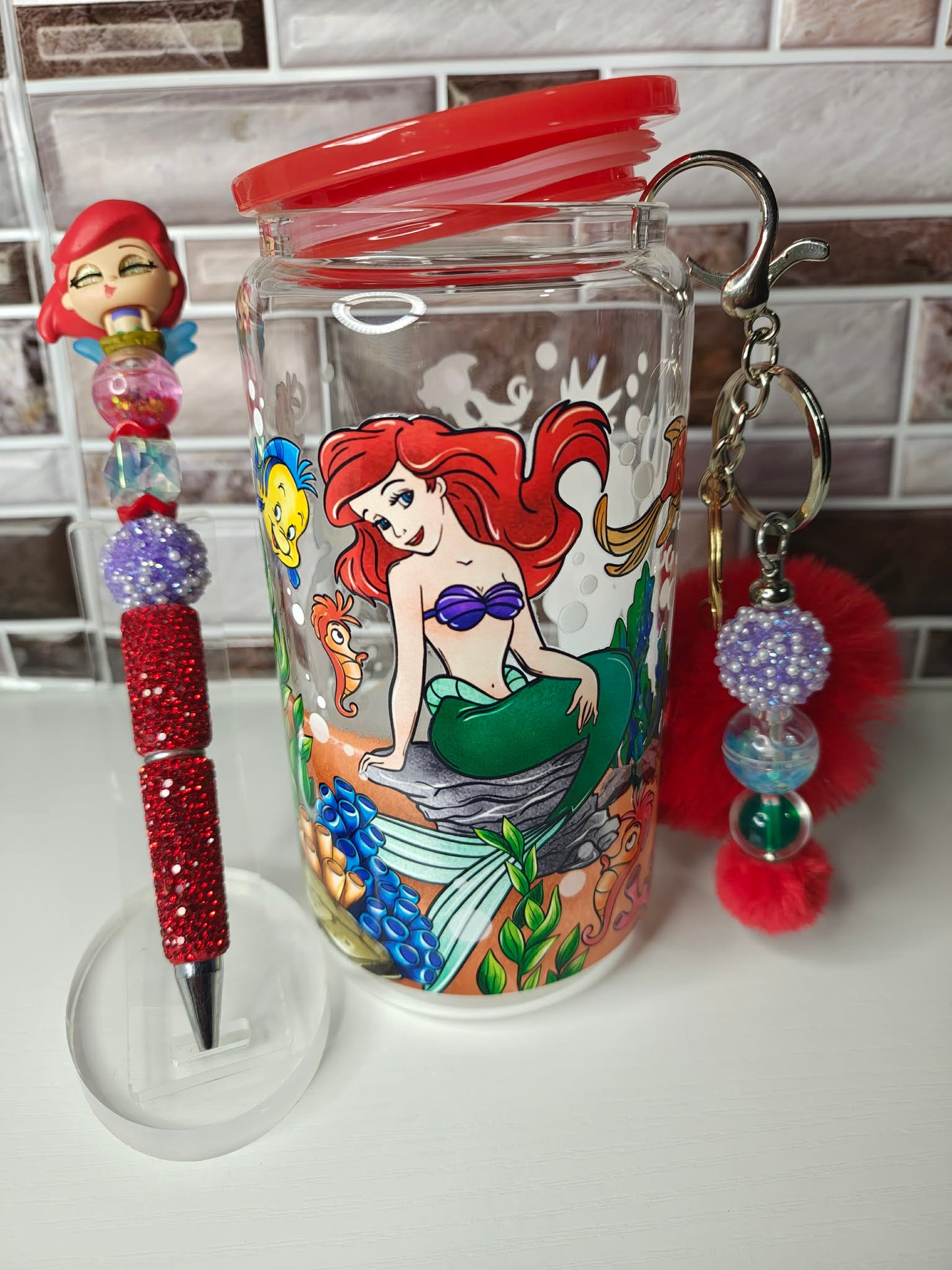 16oz Libby Mermaid Set