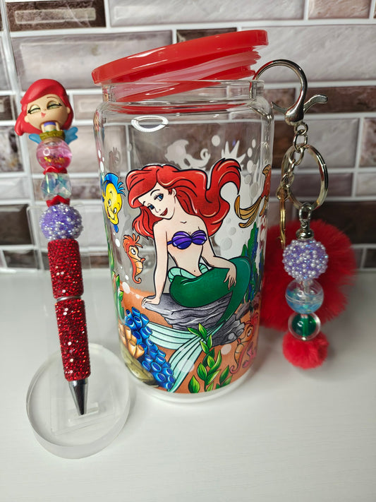 16oz Libby Mermaid Set