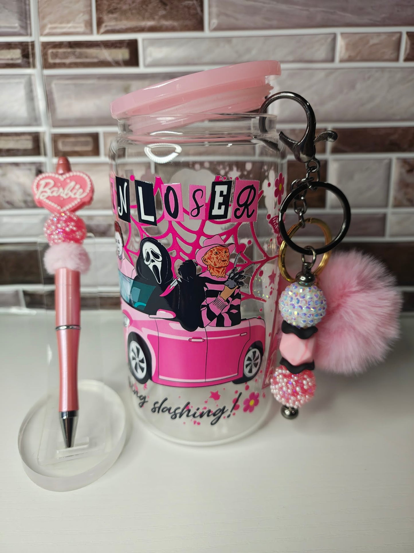16oz Libby Funny Horror Set