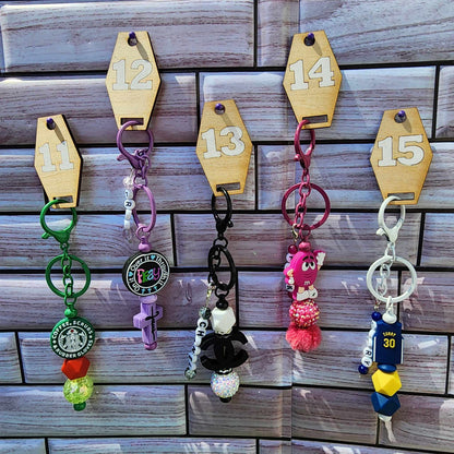 Adorable Beaded Keychains