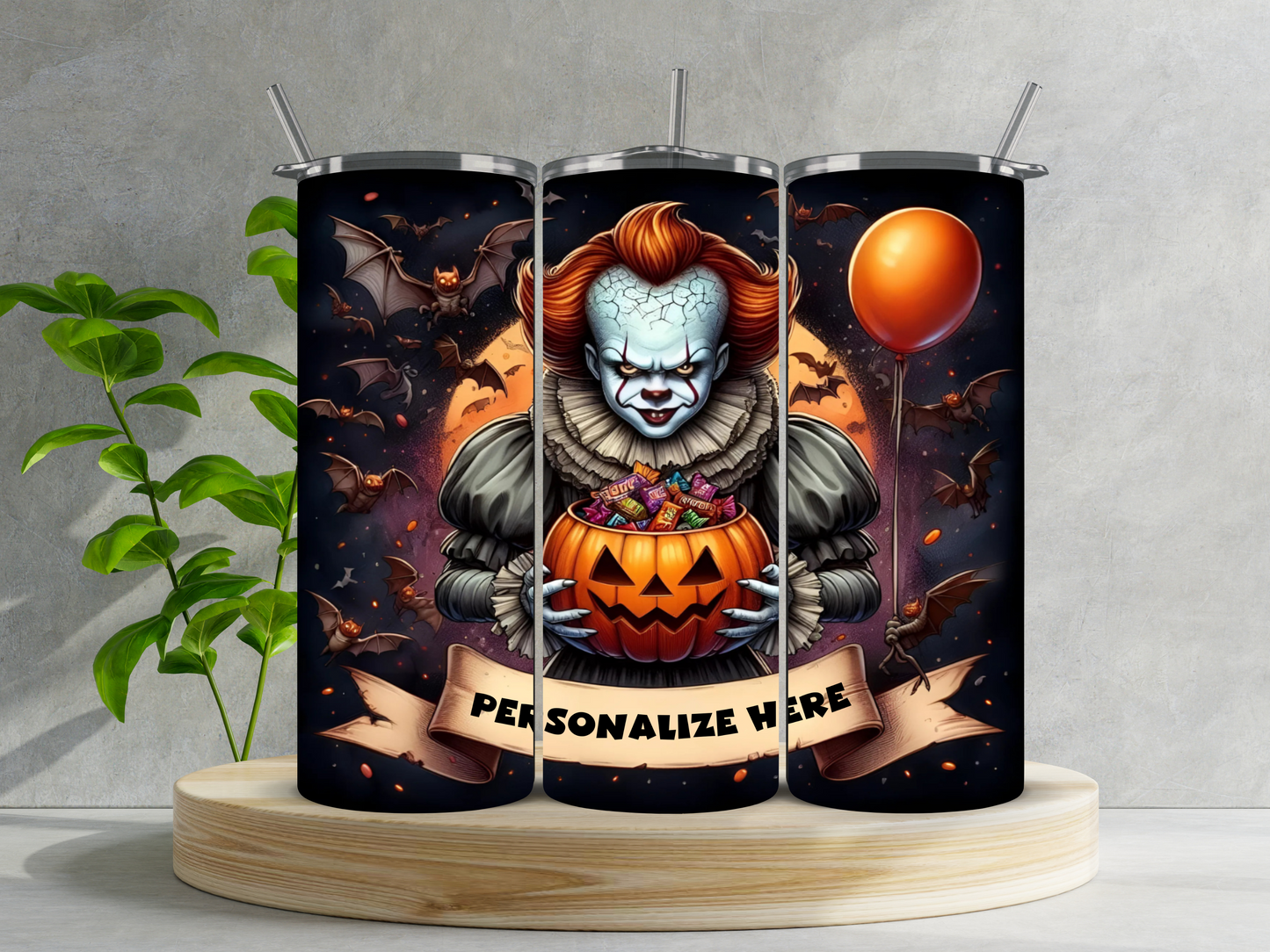 Spooky Season Halloween Personalized Tumblers