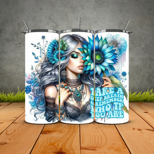 Take A Deep Breath Tumbler