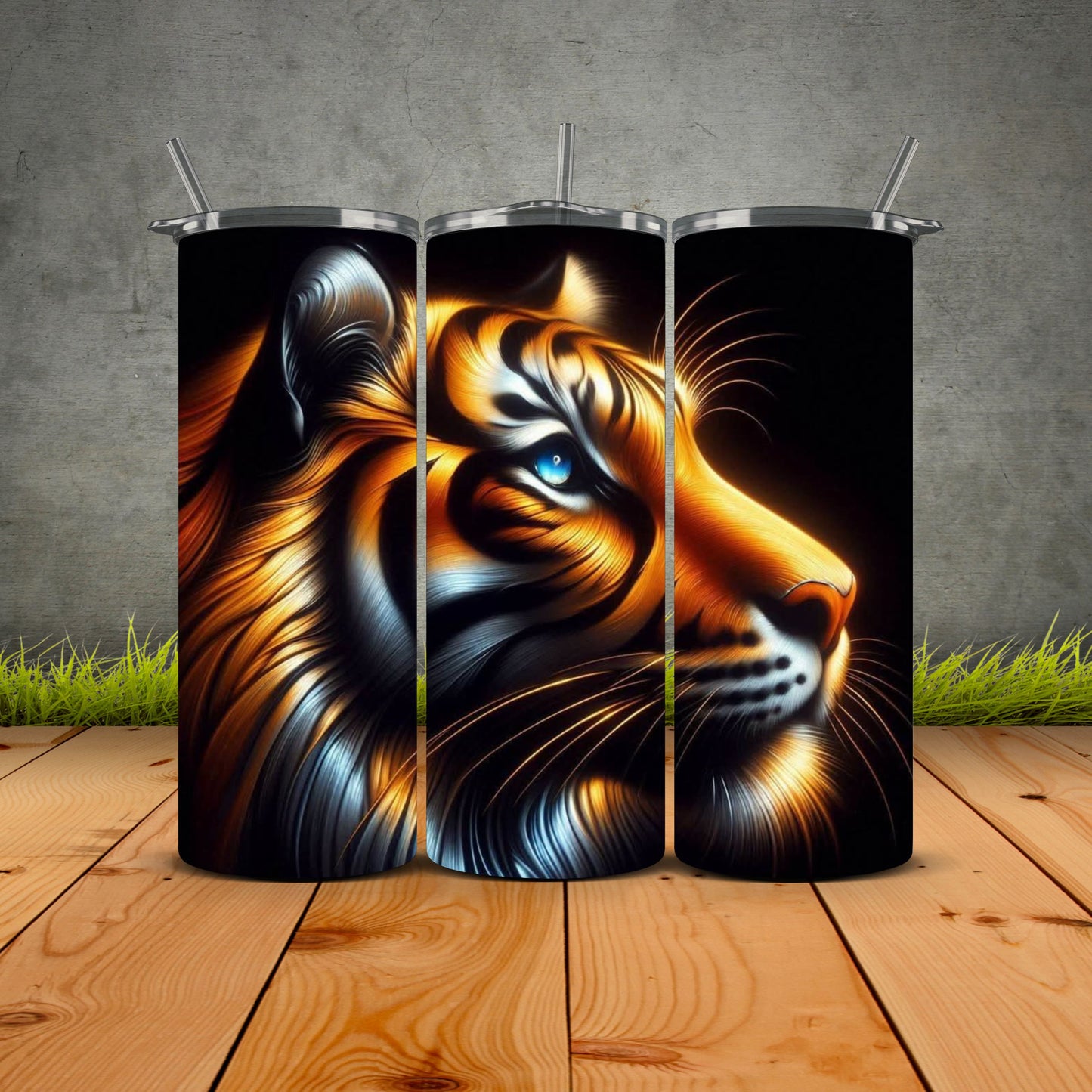 Beautiful Tiger Tumbler