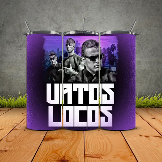 Vatos Locos Purple Edition Tumbler