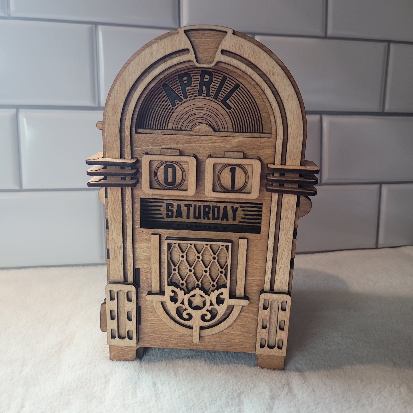 Jukebox Vintage Calendar