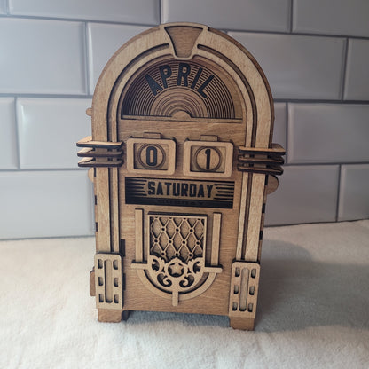 Jukebox Vintage Calendar