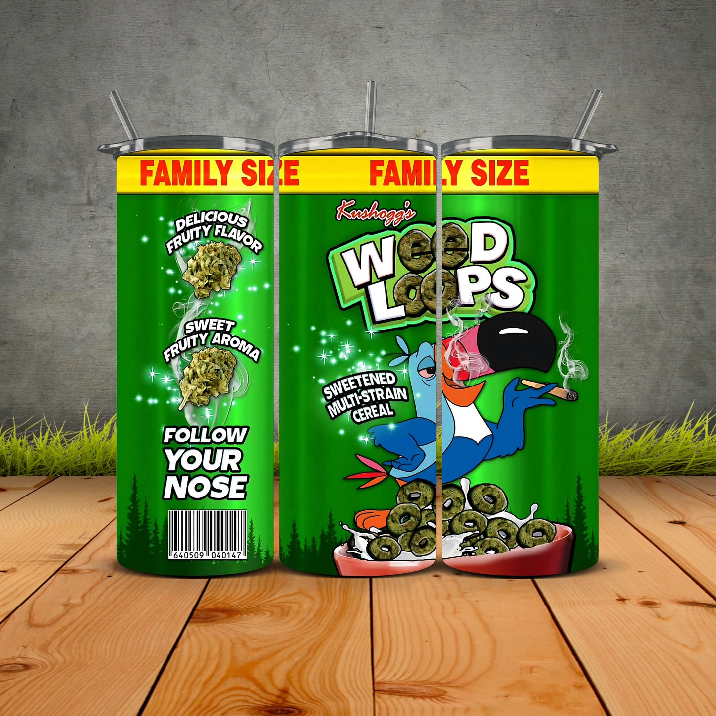 Funny Herbal Cereal Tumblers